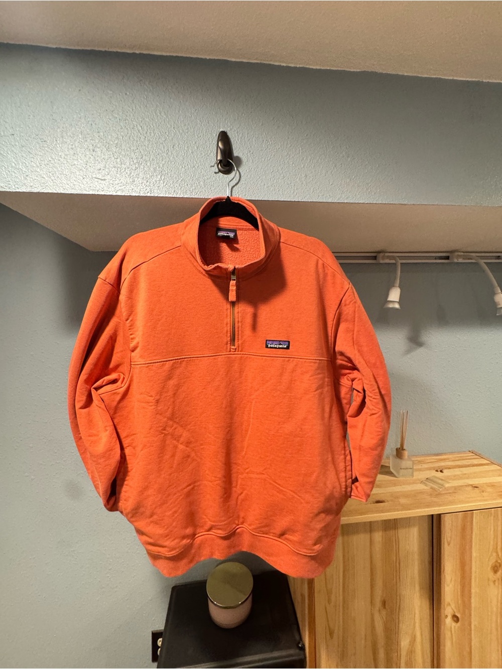 Patagonia Ahnya Women’s Plus Size Quarter Zip XXL Quartz Coral